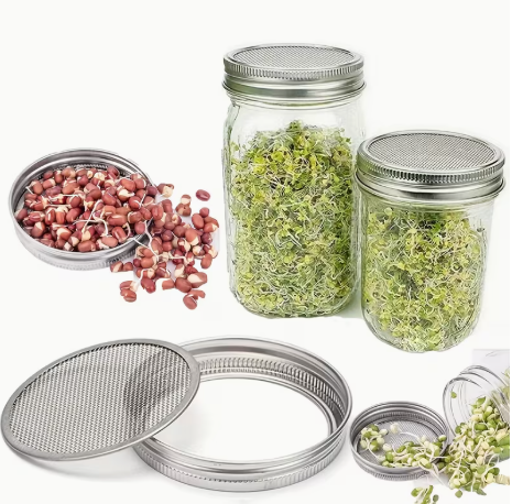 kit microgreens barattoli