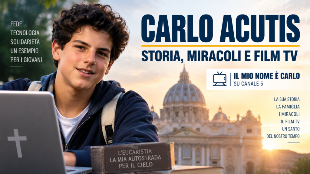 Carlo Acutis: storia, miracoli e film TV su Canale 5